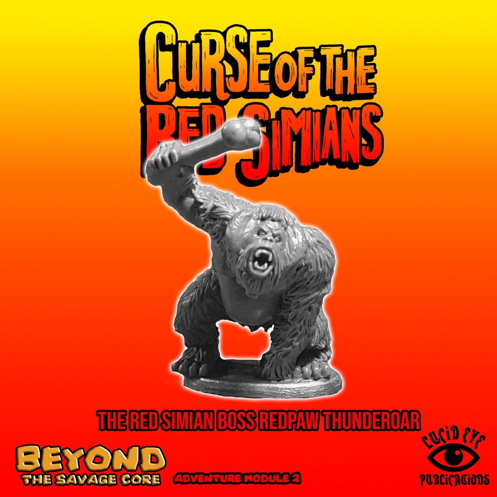 The Red Simian Boss Redpaw Thunderoar - Lucid Eye