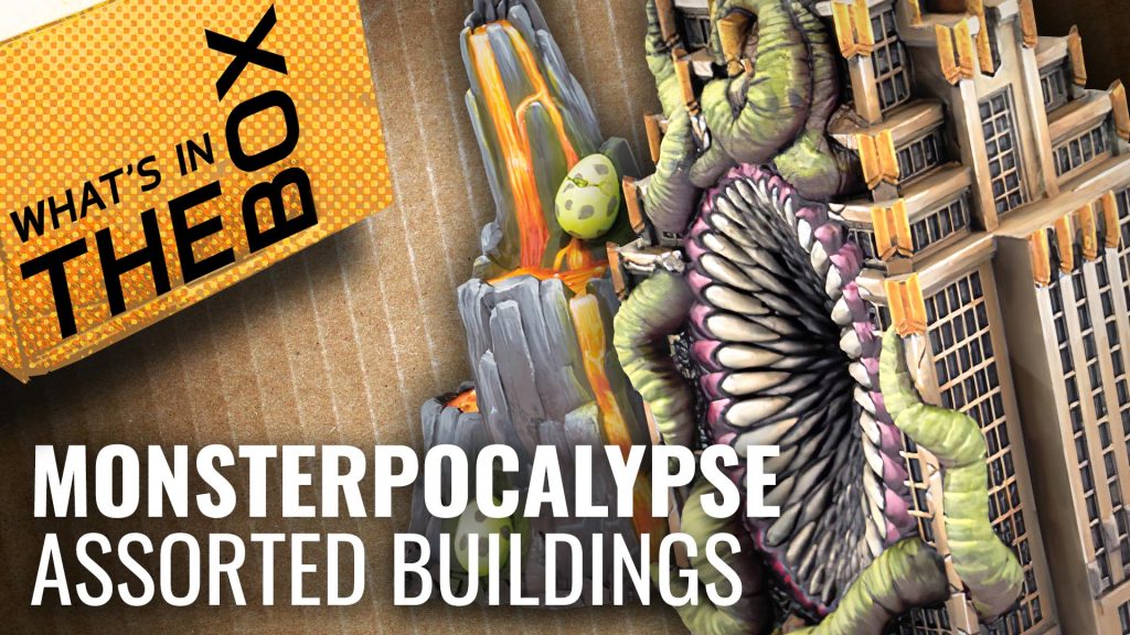 Unboxing: Monsterpocalypse - Assorted Buildings