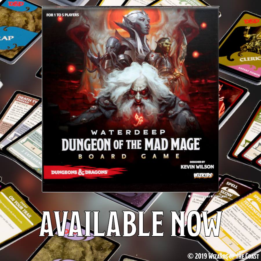 WizKids Delve into Waterdeep With New Board Game And Dice Masters ...