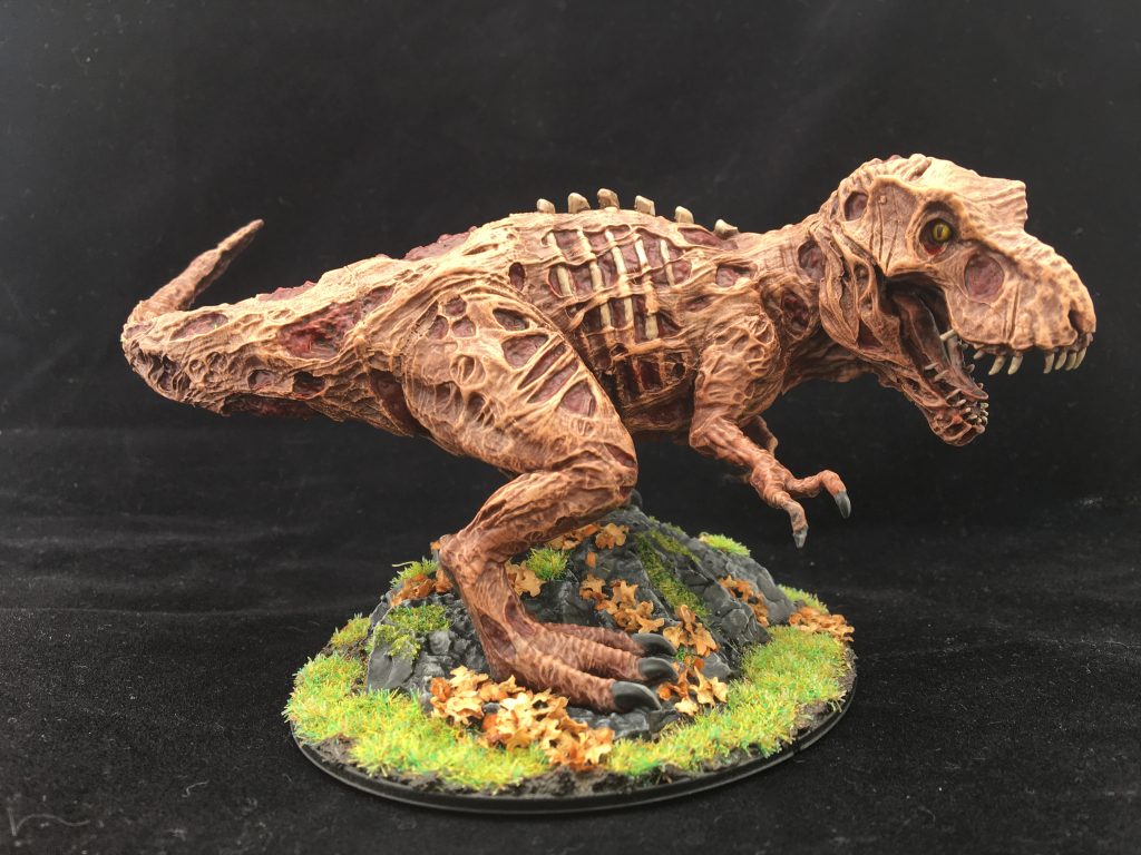 Zombie T-Rex #1 by ghostbear
