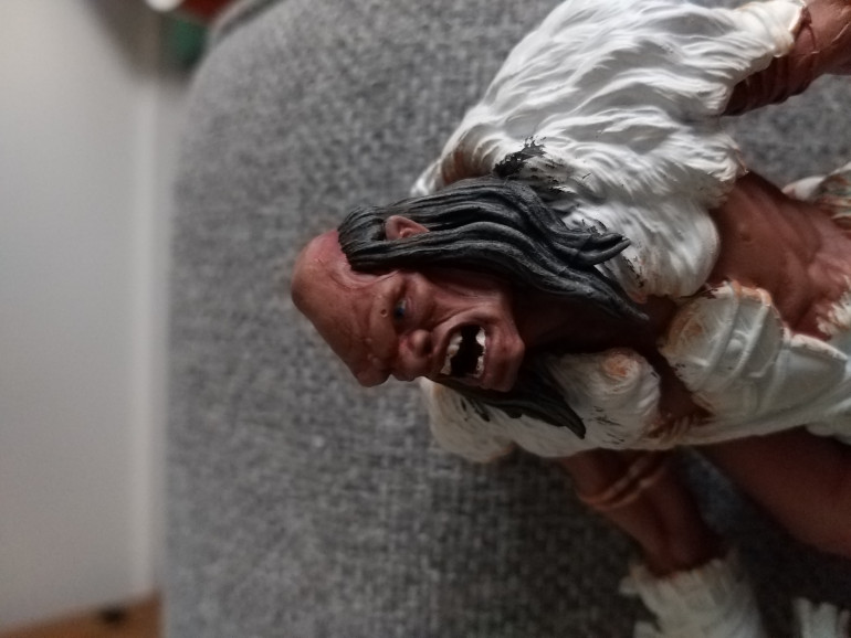 And drybrushed a mid-grey