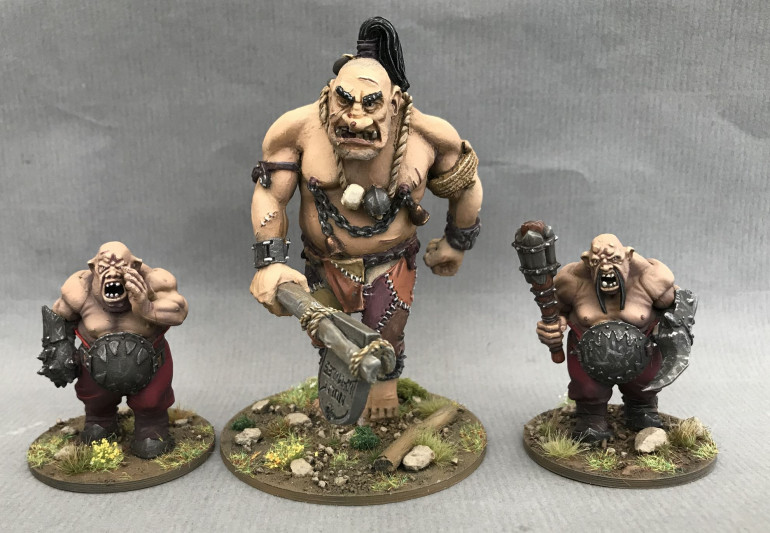 The giant and two Ogres completed