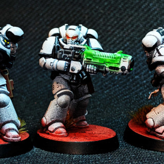 2nd half of the Hellblaster & another Lieutenant