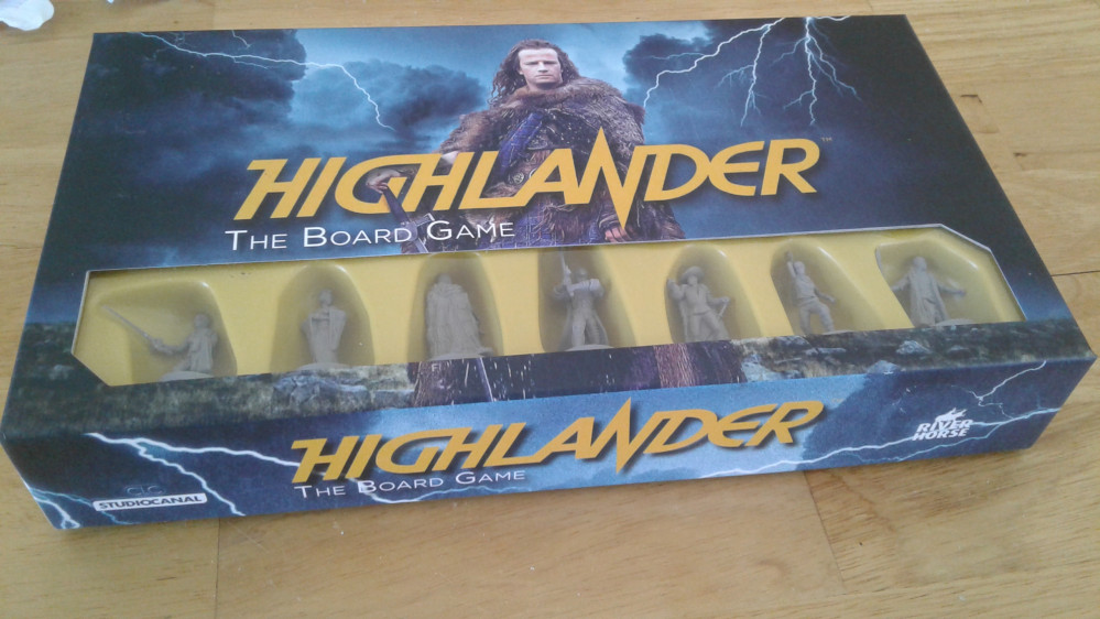 Painting Highlander: the board game.