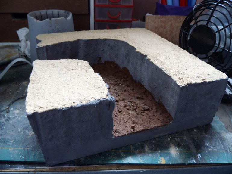 painted the base colors