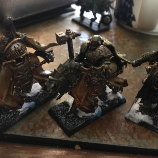 Re-basing Chaos Knights for SAGA Age of Magic