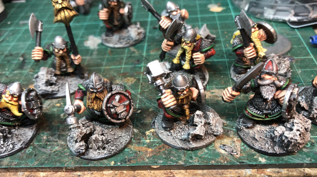 Gluing the minies on the bases