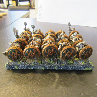 Infantry Unit n°3: Ironbrakers from MOM Miniaturas