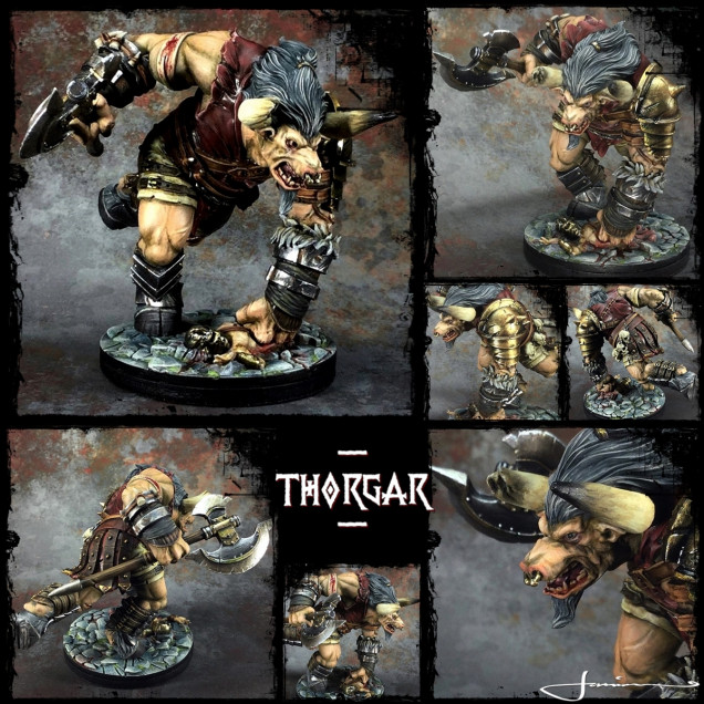 Thorgar The Minotaur Gladiator