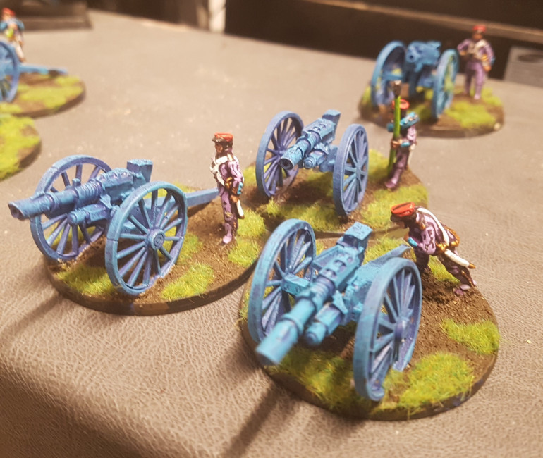 Artillery Finished