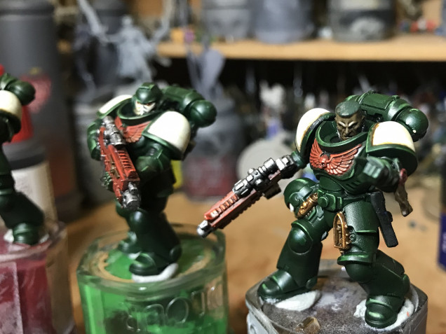 9 May 19: 3 Primaris Intercessors -  Blades of Vengeance