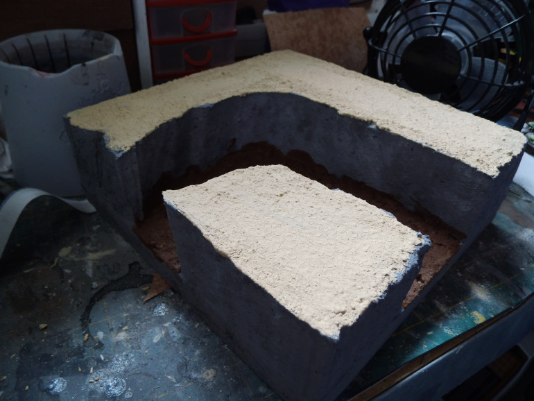 painted the base colors