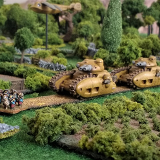 Heavy tanks rolling in!