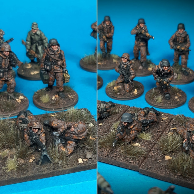 Waffen SS in Autumn Oakleaf Reversible Suits