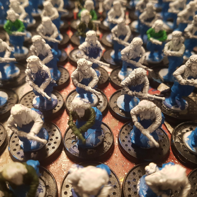 4th Company, 53rd Regiment Infantry Progress