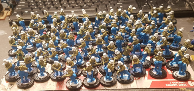 4th Company, 53rd Regiment Infantry Progress