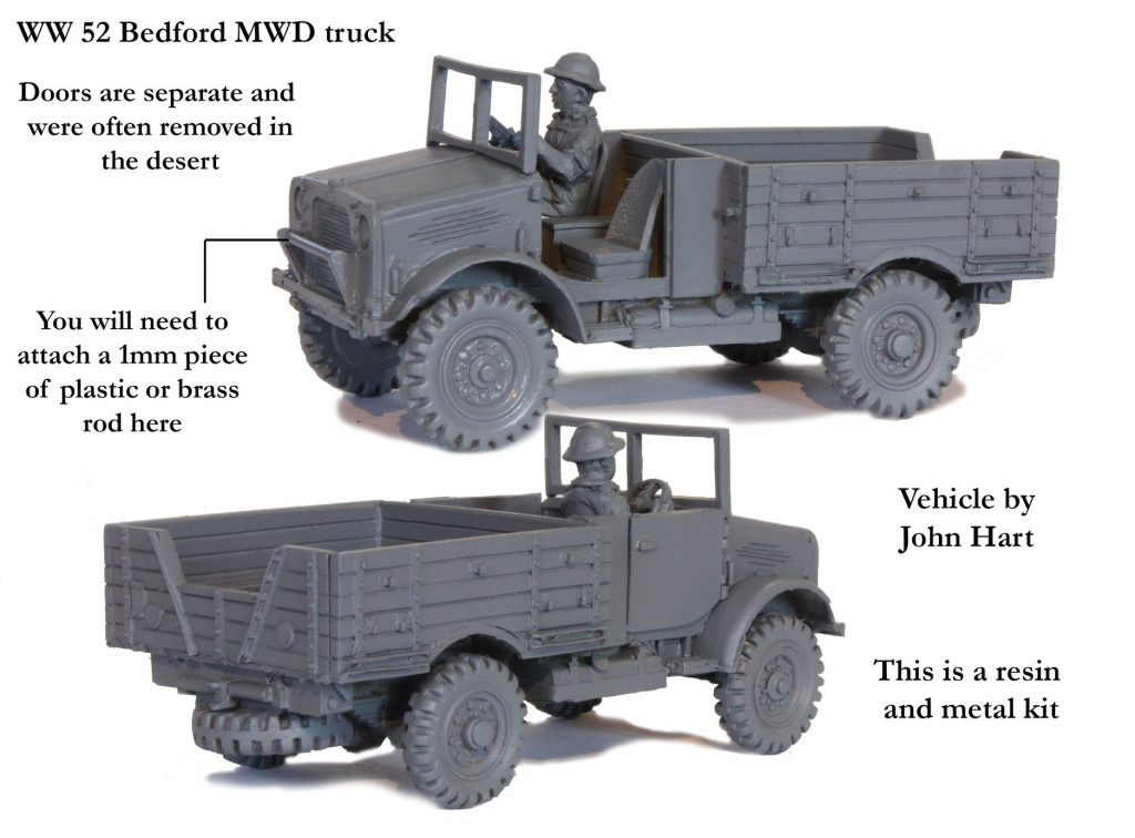 52 Bedford MWD Truck - Perry Miniatures