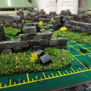 Modular (ish) foam brick ruins