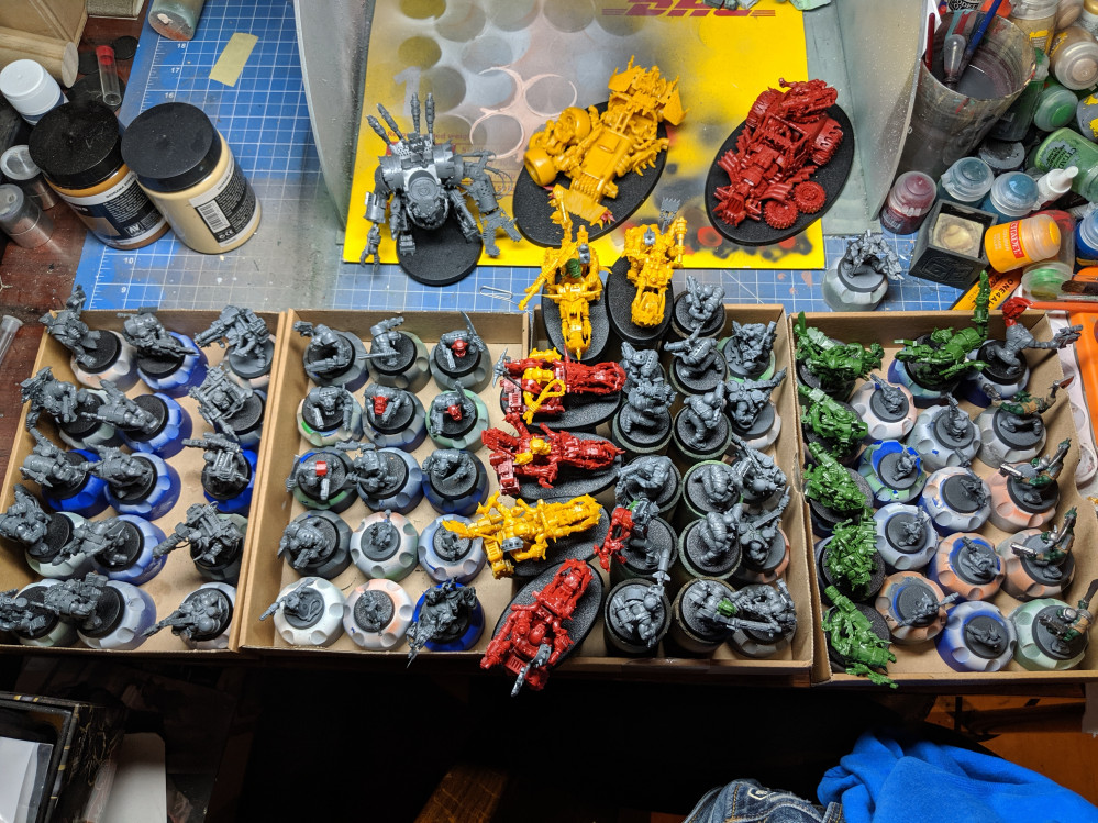 Bad moon orks for Kill team, Speed Freaks and 40K