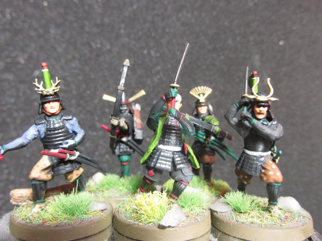 All of the samurai are finished!!!