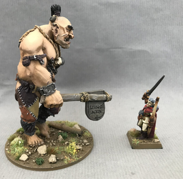 The giant and two Ogres completed