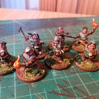 First batch painted