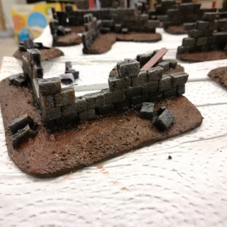 Modular (ish) foam brick ruins