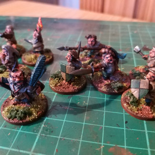 First batch painted