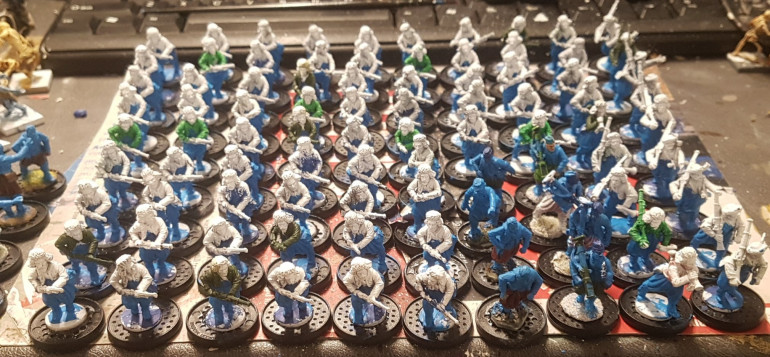 4th Company, 53rd Regiment Infantry Progress