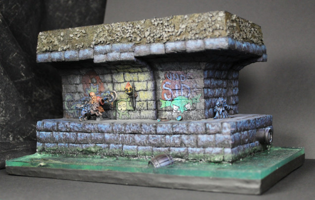 Final Photos!  Diorama Complete! *excited, exhausted screams of triumph*