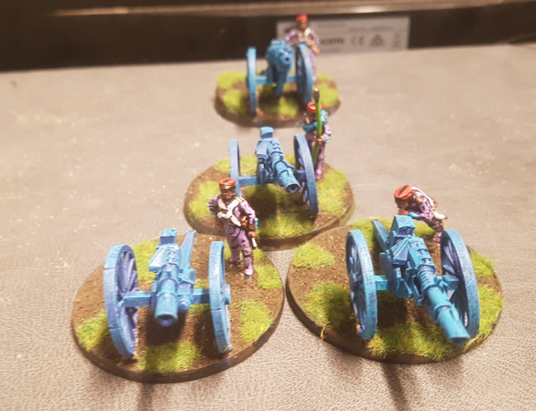 Artillery Finished