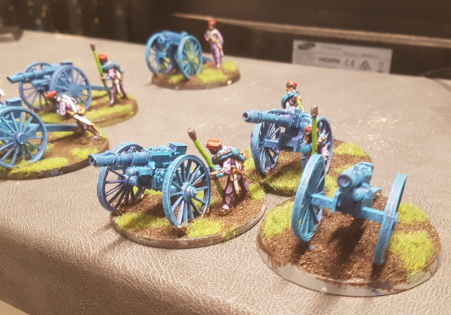 Artillery Finished