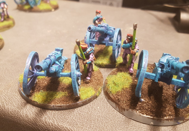 Artillery Finished