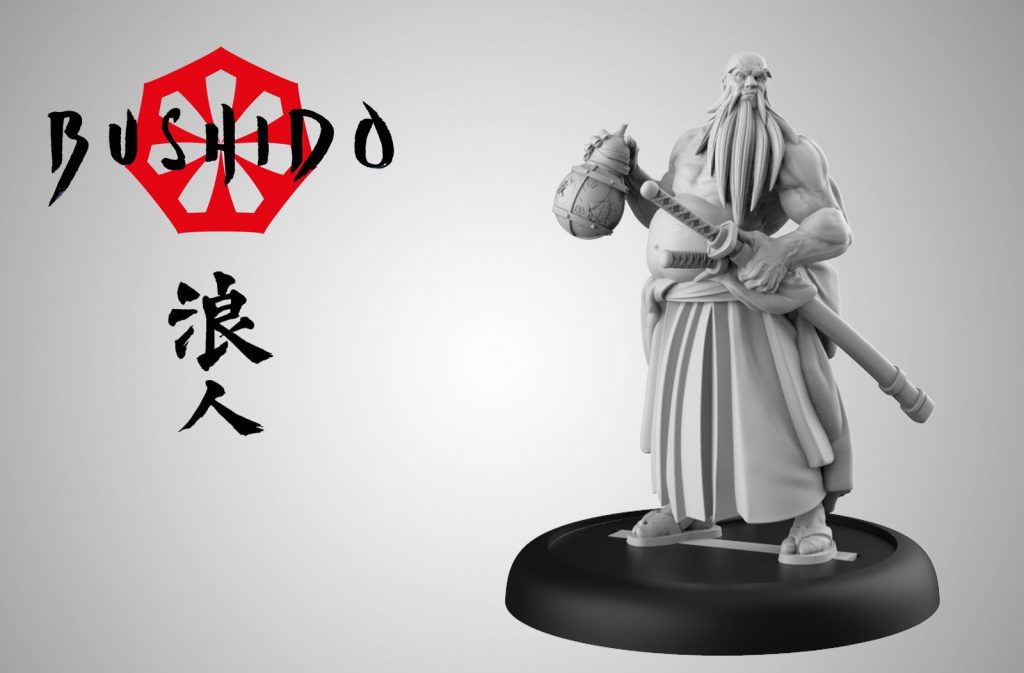 Bushido Pre-Order Miniature Render - GCT Studios