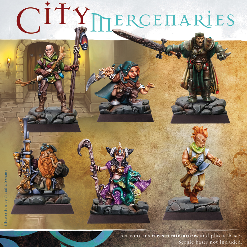 City Mercenaries - Spellcrow