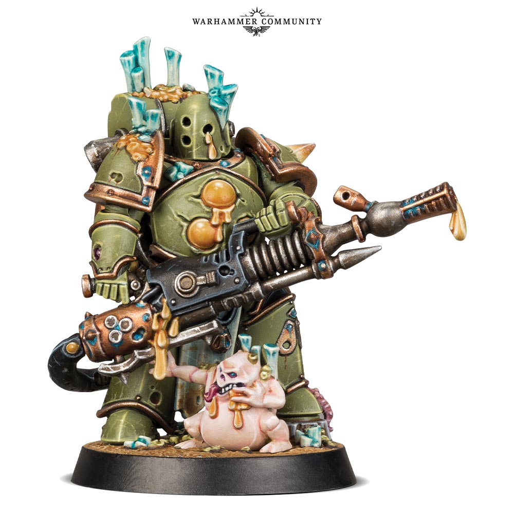 Death Guard Booster Space Marine Heroes Series 3