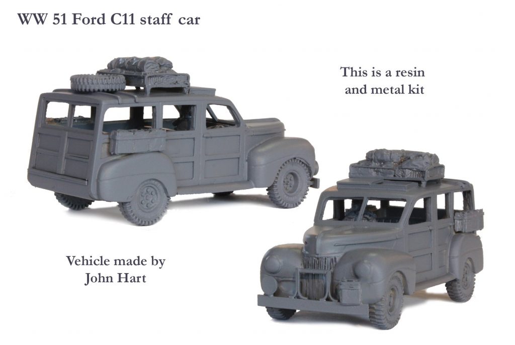 Ford C11 Staff Car - Perry Miniatures