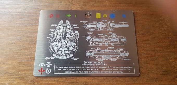 Star Wars X-Wing 2.0 Unofficial Alt Art Card Holo Card Foil Drea Renthal