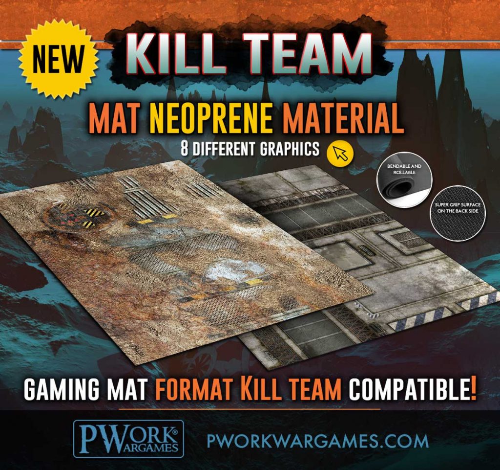 New Kill Team Mats - PWork Wargames