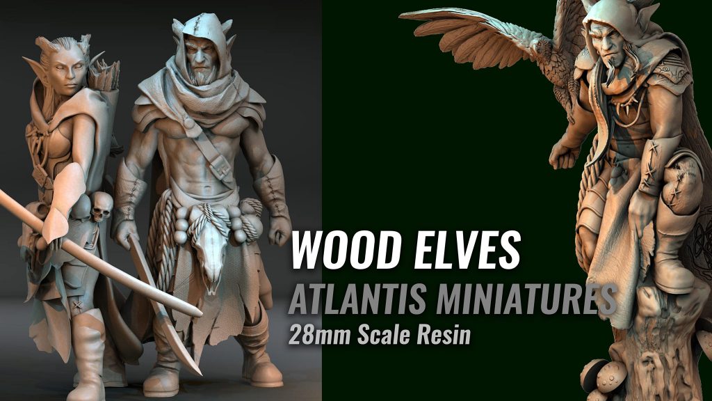 Wood Elf Kickstarter - Atlantis Miniatures