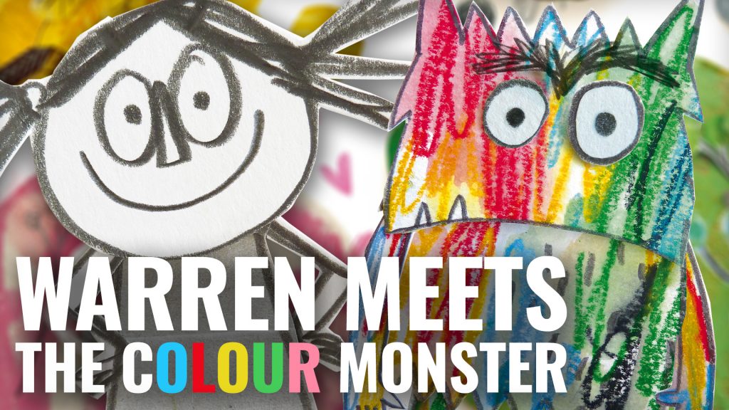 Warren Meets The Colour Monster [Comment To Win]