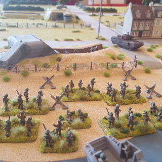 The Allies Move Up The Beach
