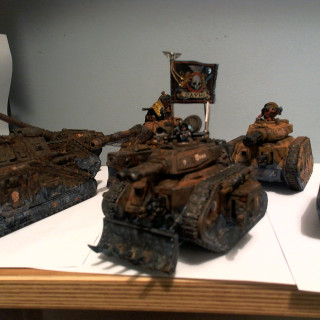 3rd Armoured Division Savlar Chem-Dogs Tanks Ready for Action!