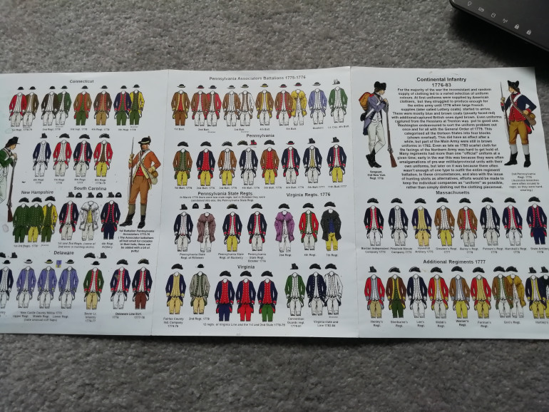 The variety of colours for rebel units.