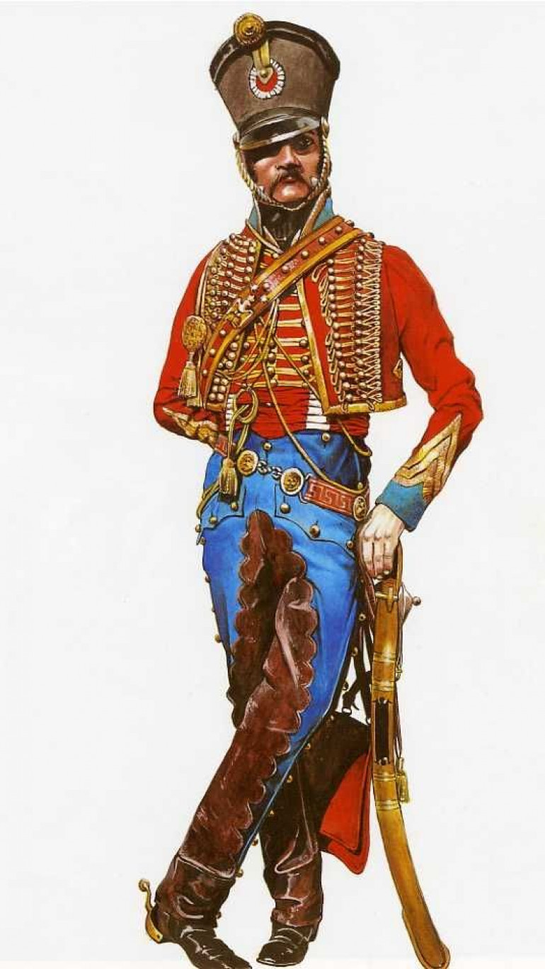 Thankfully for Me the Napoleonic Period has no Lack of Fancy Uniforms to Choose from so something along the Lines of a Hussar Uniform would fit the Bill Nicely.