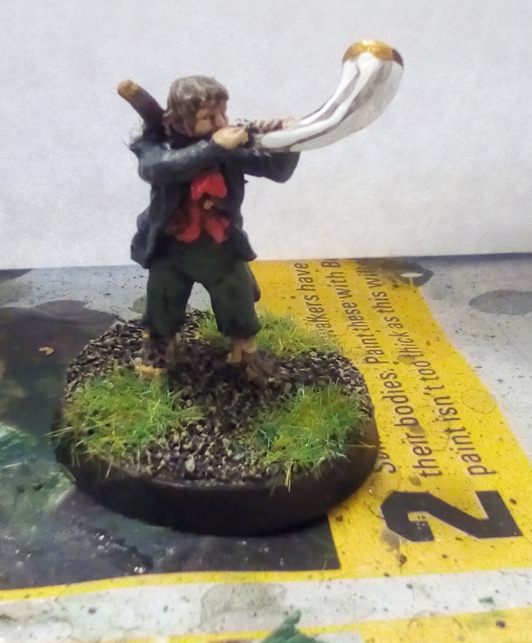 Hobbit Archer with Signal Horn