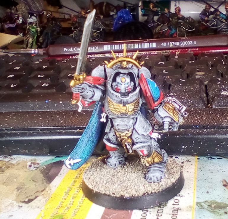 One of the Few Captains that were bought to the Chapter by Guilliman to keep his rank Aldebonn is now the Senior Captain of the Third Cohort