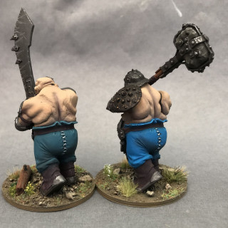 Four more completed Ogres