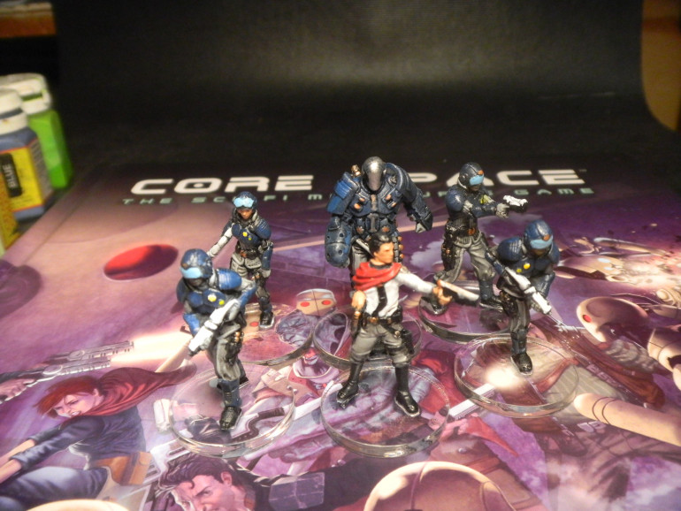 The Galatic Corp are a combined military and police force in Core space. not well- equipped but are disciplined