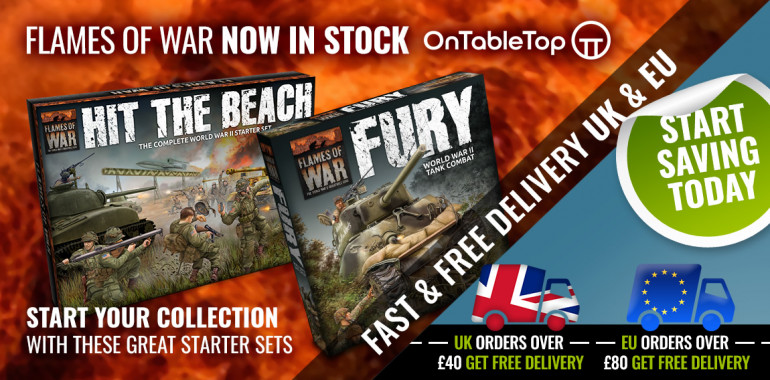 Flames of War Late War Now available from the OnTableTop Store!